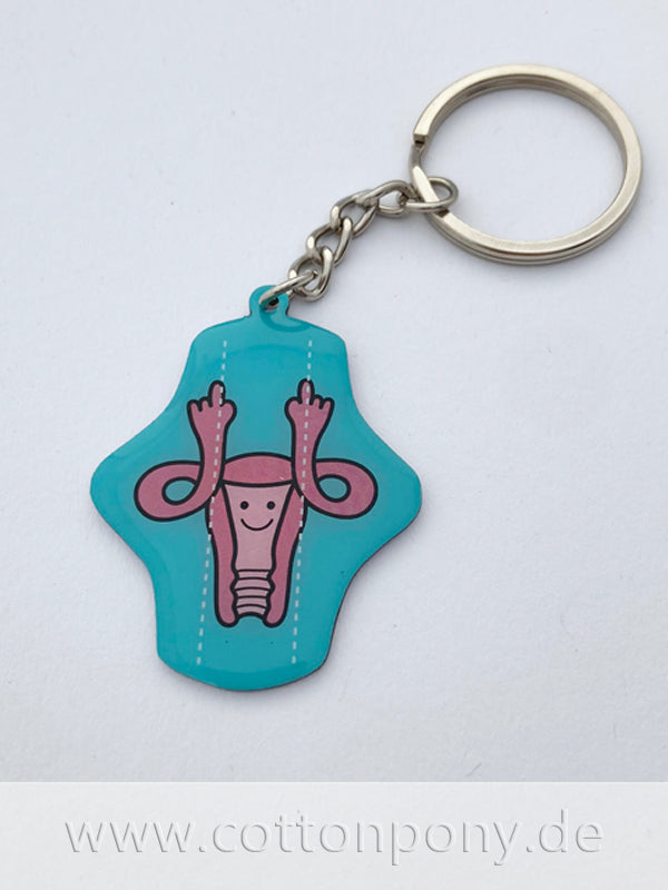Schlüsselanhänger FU-Uterus