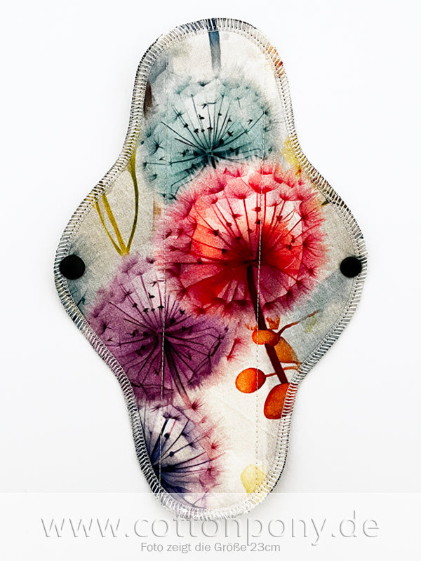 Bunte Pusteblumen