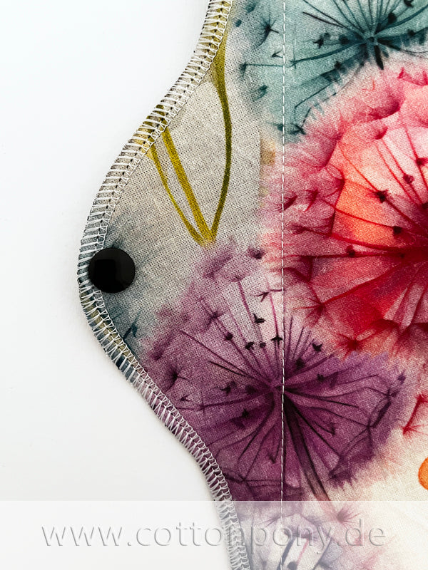 Bunte Pusteblumen