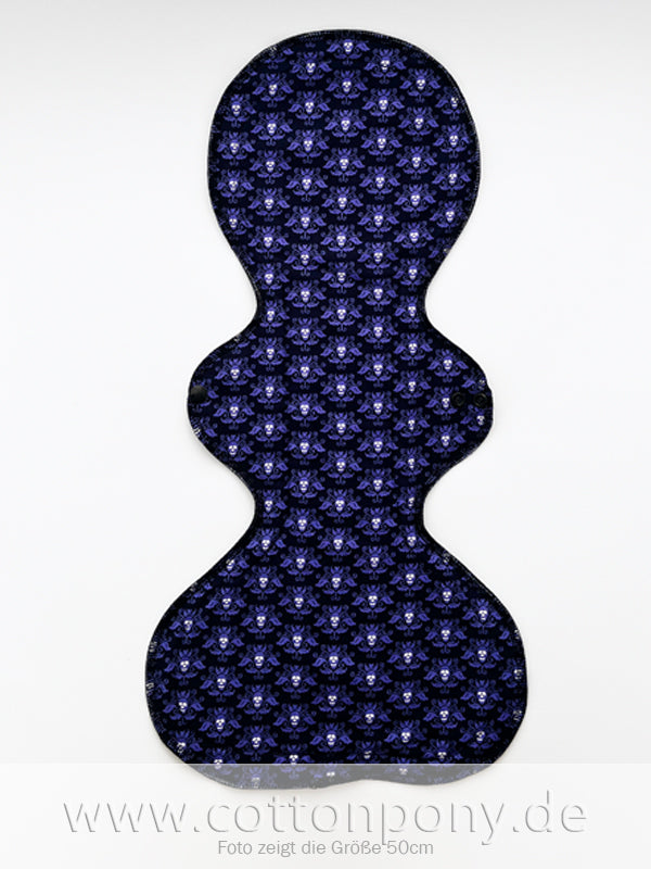 Lila Ornamente & Skulls