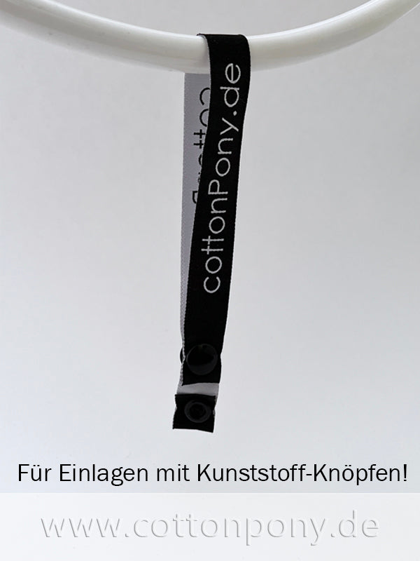 Trockenhilfe - NEU für cottonPony´s ab März 2024 - Kunststoffknöpfe