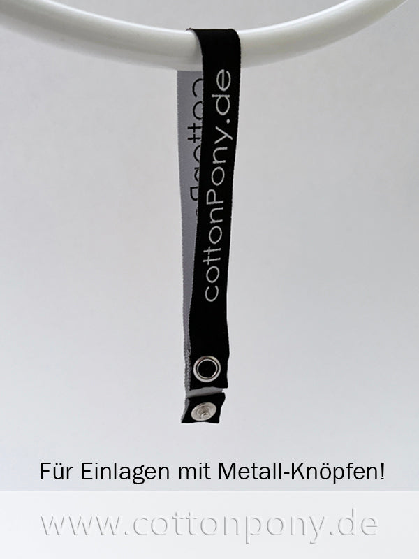 Trockenhilfe - ALT für cottonPony‘s vor März 2024 - Metallknöpfe