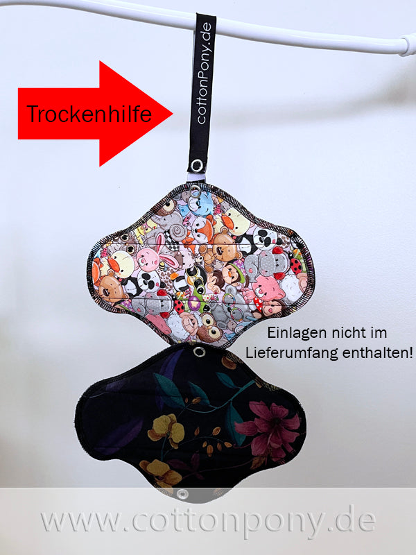 Trockenhilfe - ALT für cottonPony‘s vor März 2024 - Metallknöpfe