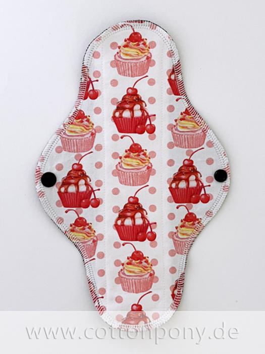23cm Stoffbinde, leicht: Cupcakes