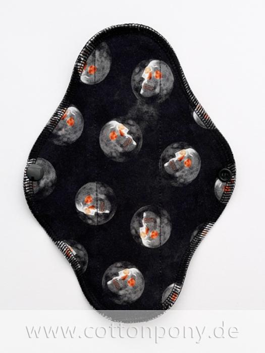 20cm Stoffbinde, leicht: Glühende Skulls