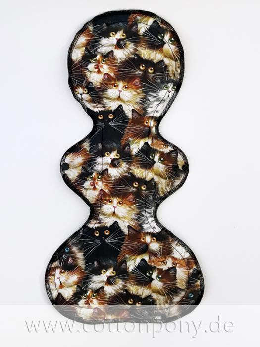 50cm Stoffbinde, extrastark: Katzen