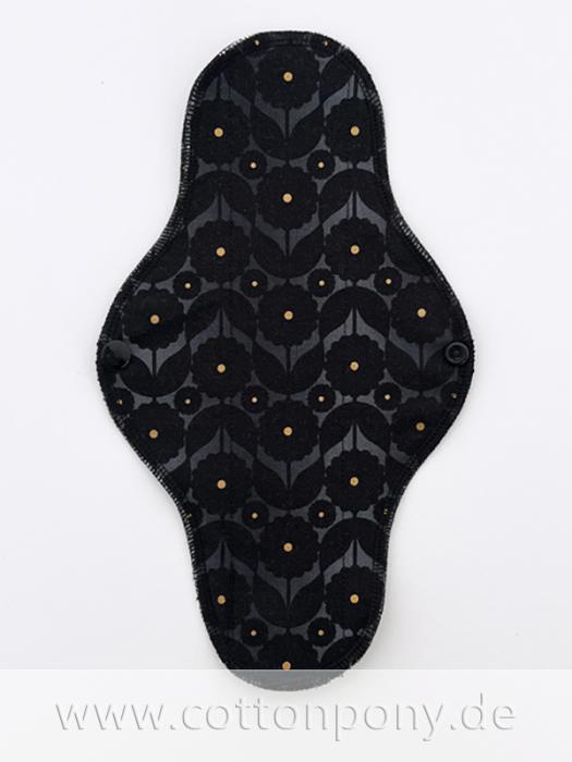 26cm Stoffbinde, stark: NachtBlumen