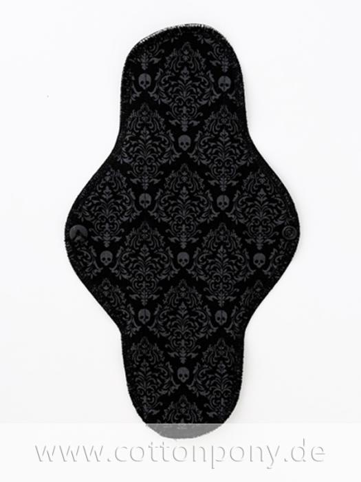 26cm Stoffbinde, mittel: Ornamente & Skulls