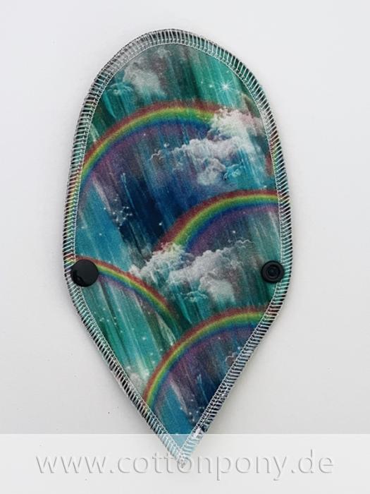String- / Tangaslipeinlage: Regenbögen