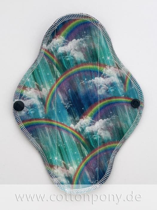 20cm Stoffbinde, mittel: Regenbögen