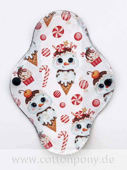 20cm Stoffbinde, mittel: SchneeEis