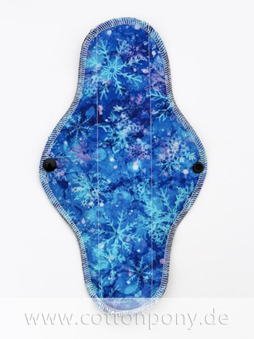 26cm Stoffbinde, stark: Schneeflöckchen