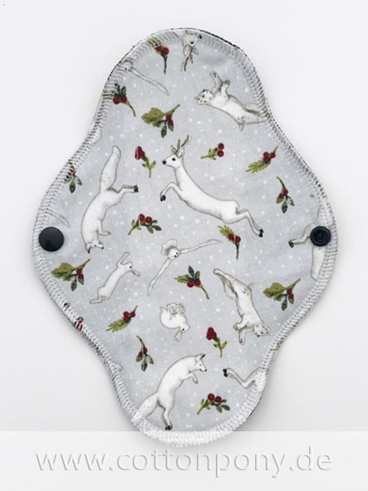 20cm Stoffbinde, mittel: WinterTiere