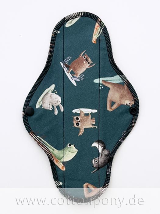 23cm Stoffbinde, leicht: YogaTiere