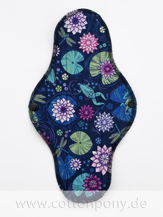 26cm Stoffbinde, stark: Froschteich