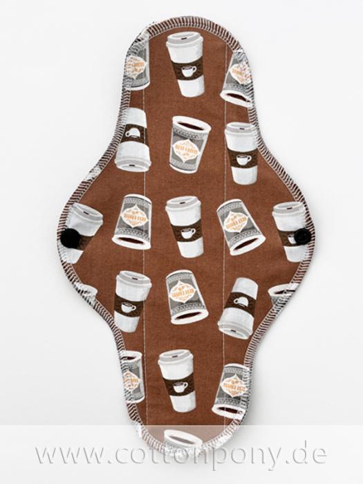 26cm Stoffbinde, stark: Kaffeebecher