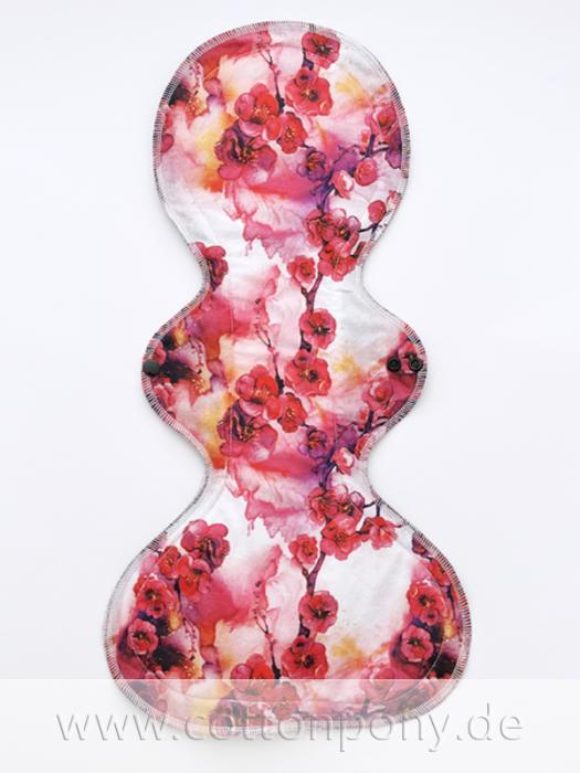 50cm Stoffbinde, extrastark: Kirschblüten