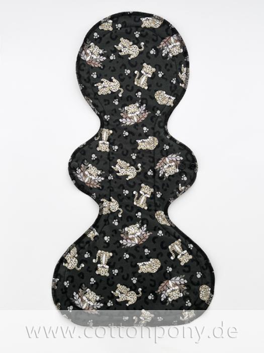 50cm Stoffbinde, extrastark: Leoparden