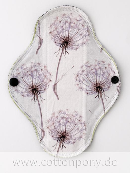 20cm Stoffbinde, mittel: Pusteblumen
