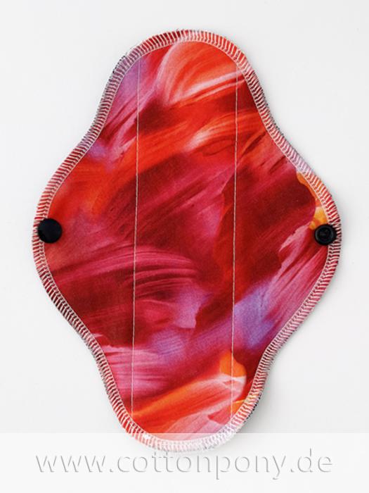 20cm Stoffbinde, mittel: Rot & Pink