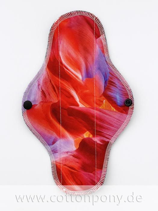 23cm Stoffbinde, mittel: Rot & Pink