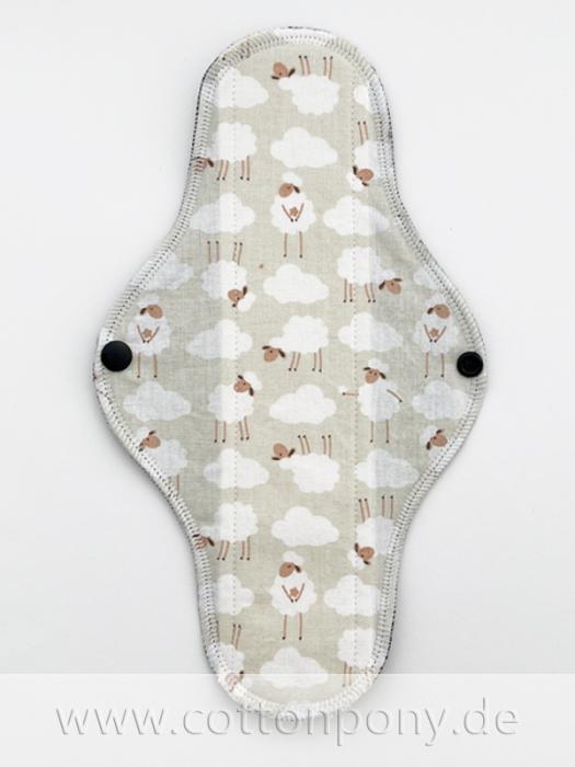 26cm Stoffbinde, mittel: Schäfchen