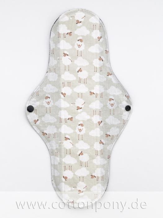 40cm Stoffbinde, stark: Schäfchen