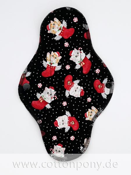 23cm Stoffbinde, mittel: WeihnachtsKätzchen