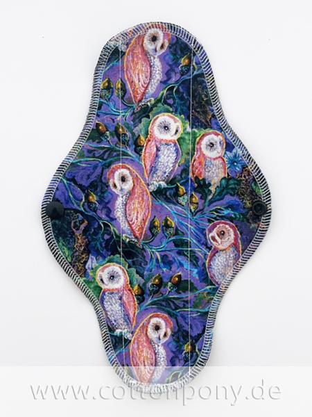 23cm Stoffbinde, stark: EulenNacht