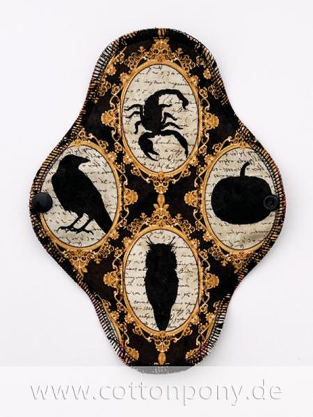20cm Stoffbinde, leicht: Goldene Ornamente