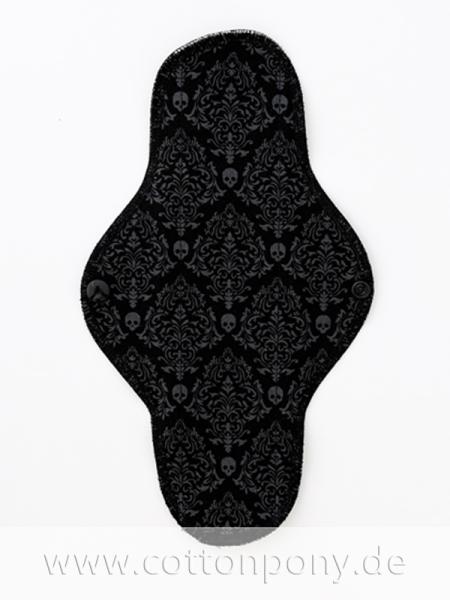 26cm Stoffbinde, mittel: Ornamente & Skulls