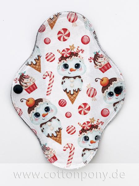 20cm Stoffbinde, mittel: SchneeEis