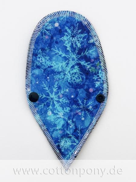 String- / Tangaslipeinlage: Schneeflöckchen