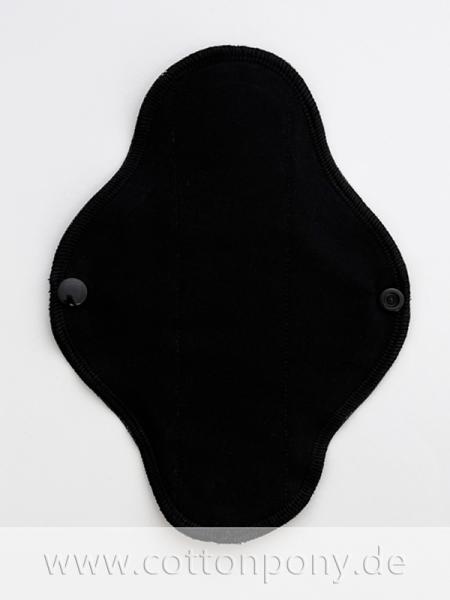 20cm Stoffbinde, leicht: Schwarz