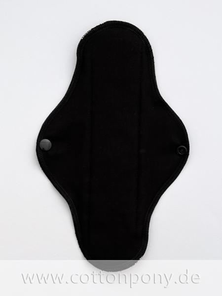 23cm Stoffbinde, mittel: Schwarz