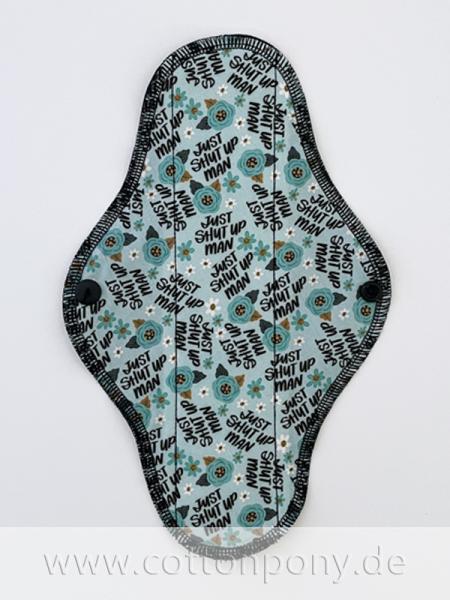 23cm Stoffbinde, leicht: Shut up man