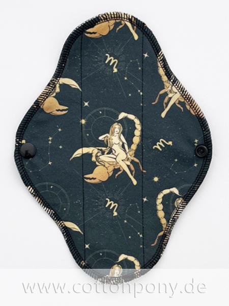 20cm Stoffbinde, mittel: Sternzeichen Skorpion