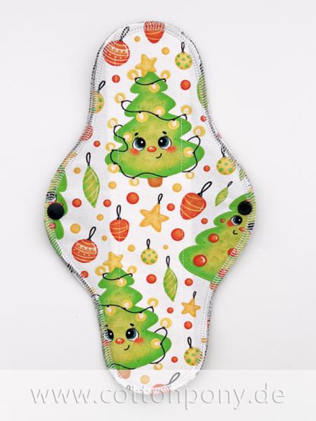 26cm Stoffbinde, stark: Tannenbäumchen