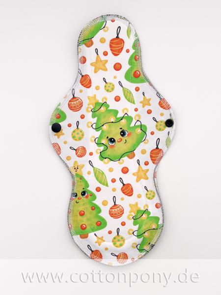 29cm Stoffbinde, stark: Tannenbäumchen