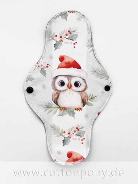 26cm Stoffbinde, mittel: WeihnachtsEule