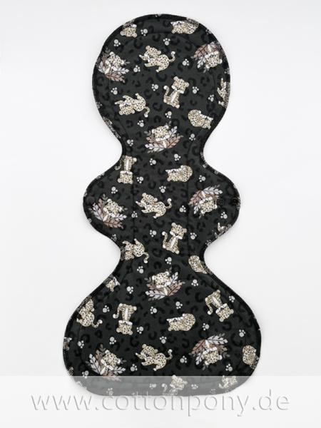 50cm Stoffbinde, extrastark: Leoparden