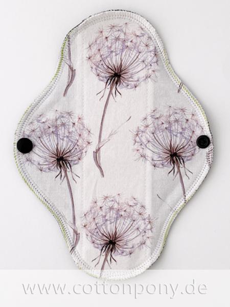 20cm Stoffbinde, mittel: Pusteblumen