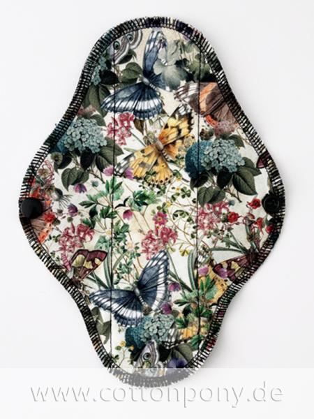 20cm Stoffbinde, leicht: Schmetterlingswiese